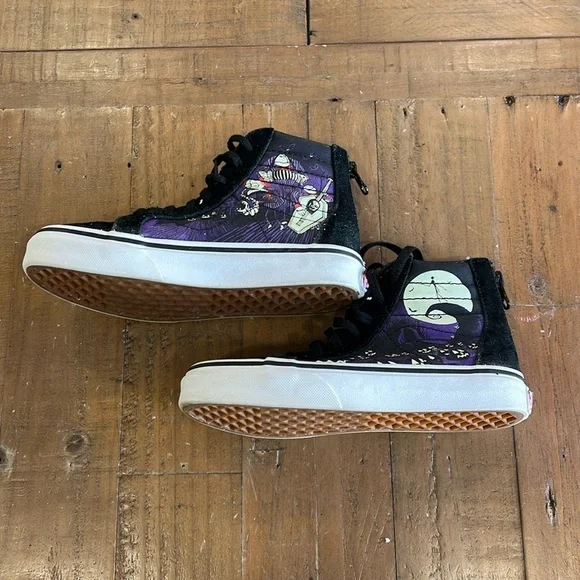 Vans Disney nightmare before Christmas glow in the dark high tops - Picture 1 of 15